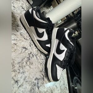 Nike Kids Black and White Sneakers